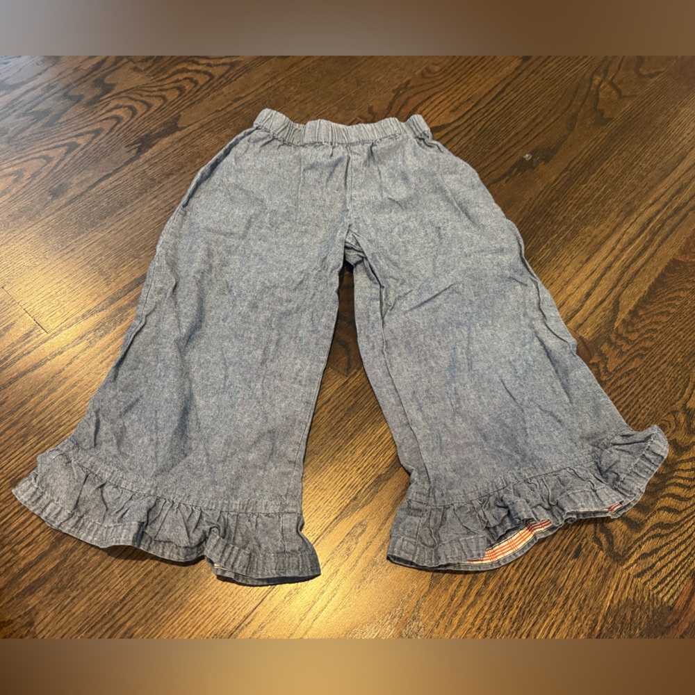 Vintage Matilda Jane chambray ruffles size 6